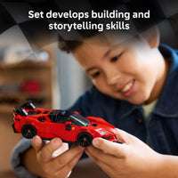 Thumbnail for LEGO Speed Champions Ferrari SF90 XX Stradale Sports Car Building Toy for Kids - Building Set W/Ferarri Driver Minifigure for Boys & Girls, Ages 9+ - Gift Idea for Birthdays - 77254