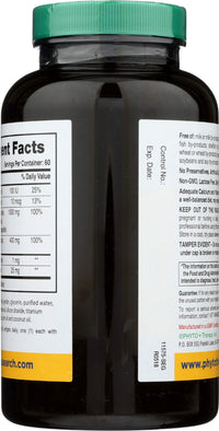 Thumbnail for Phytotherapy Rx Calcium Liquid Softgel - 180 per Pack - 1 Each.