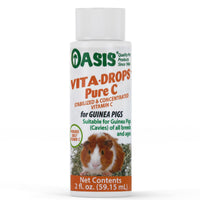 Thumbnail for OASIS #80254 Vita Drops-Pure C for Guinea Pig, 2-Ounce, Packaging may vary