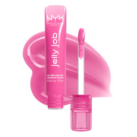Thumbnail for NYX PROFESSIONAL MAKEUP Jelly Job Lip Gloss, Lip Tint Gloss with Full-Bodied, Smoothing, and Hyper-Glossy Shine - Jelly Icing (Icy Lilac)