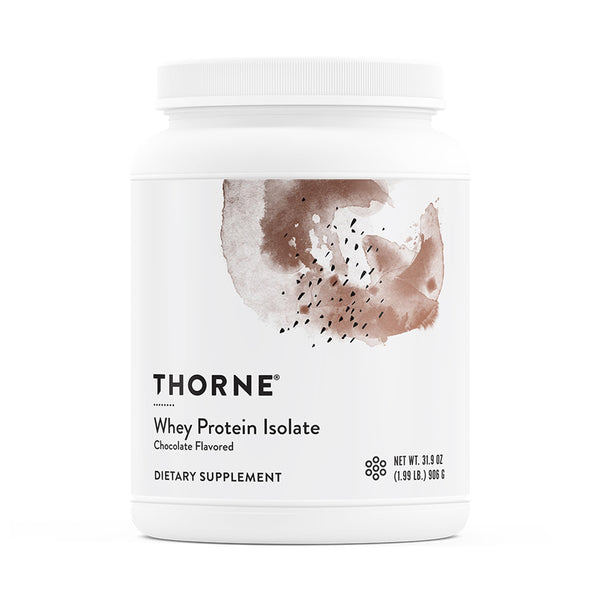 THORNE Whey Protein Isolate, Balanced Amino Acids Profile, 30 Servings