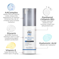 Thumbnail for EltaMD Skin Recovery Face Serum, Redness Relief, Facial Serum Visibly Reduces Redness in 24 Hours, For Sensitive Skin, 1.0 oz Pump
