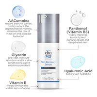 Thumbnail for EltaMD Skin Recovery Face Serum, Redness Relief, Facial Serum Visibly Reduces Redness in 24 Hours, For Sensitive Skin, 1.0 oz Pump