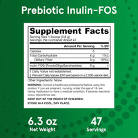 Thumbnail for Jarrow Formulas Prebiotic Inulin FOS Powder