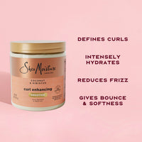Thumbnail for SheaMoisture Curl Enhancing Smoothie Hair Cream Coconut and Hibiscus for Thick, Curly Hair Sulfate Free and Paraben Free Curl Cream 20 oz