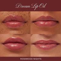 Thumbnail for Summer Fridays Dream Lip Oil - Tinted Lip Oil with Moisturizing Sheer Coverage, High-Shine and Deep Hydration - Non-Sticky Formula for Long-Lasting Softness - Rosewood Nights (0.15 Oz)