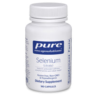 Thumbnail for Pure Encapsulations Selenium (Citrate) - for Immune System Support & Cellular Health - Antioxidant Supplement - Supports Blood Flow* - Gluten Free & Vegan - 180 Capsules