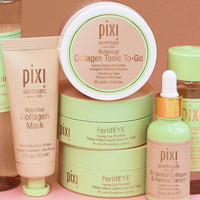 Thumbnail for Pixi Botanical Collagen Tonic to-Go,Volumizing & Hydrating Toning Pads, Enhanced with Peptides & Botanicals to Firm & Revitalize, Alcohol-Free Daily Moisturizing Toner On The Go, 60 Pads