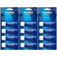 Thumbnail for Vaseline Lip Therapy Original 12-Pack – Lip Moisturizer for Dry, Cracked Lips, 0.16 Oz Ea