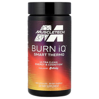 Thumbnail for MuscleTech Burn iQ Smart Thermo Supplement Fueled with Paraxanthine Enhanced Energy & Cognition for Men and Women 100 Count