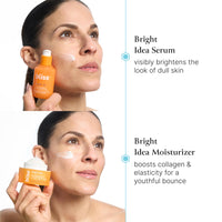 Thumbnail for Bliss Vitamin C Brighten Up Moisturizer + Serum Duo - Brightening & Hydrating - All-Day Moisture, Daily Use - Clean - Vegan & Cruelty-Free