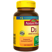 Thumbnail for Nm Vitamin D 2000oiu Size 220ct Pv Vitamin D 2000oiu 220ct