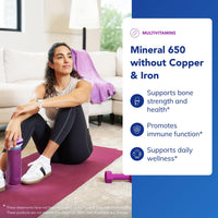 Thumbnail for Pure Encapsulations Mineral 650 Without Copper & Iron | Hypoallergenic Combination of Balanced Chelated|Minerals | 180 Capsules