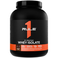 Thumbnail for Rule 1 Proteins R1 Protein Whey Isolate - with 25g Protein & 6g BCAA Exclusively from Isolated & Hydrolyzed Sources for Workout Recovery (5 Pounds, Chocolate Fudge)