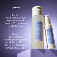 Thumbnail for Naturium Quadruple Hyaluronic Acid Serum 5%, Hydrating & Plumping Face Serum, Anti-Aging & Moisturizing Skin Care, Fragrance-Free, 1 oz