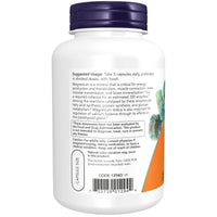 Thumbnail for NOW Supplements, Magnesium Citrate, Enzyme Function*, Nervous System Support*, 120 Veg Capsules