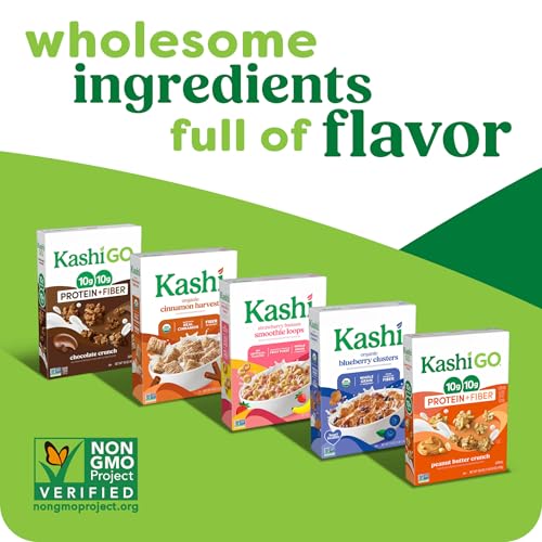 Image 6 of Kashi GO Protein Cereal, 12.3oz Box