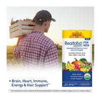Thumbnail for Country Life Realfood Organics for Women and Men Bundle - Certified Gluten Free, Certified Vegan, Certified USDA Organic - 60 Tablets