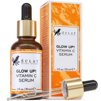 Thumbnail for Eclat Skincare Vitamin C Face Serum - Skin Care for Dark Spots, Vitamin C Serum with Hyaluronic Acid, Ferulic Acid, & Vit E - Anti Aging and Skin Brightening, Pure Vit C Facial Care - 30 ml