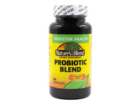 Thumbnail for Nature's Blend Probiotic Blend 2 Million Cfu 100 Caps, White