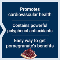 Thumbnail for Life Extension Pomegranate Fruit Extract, 500 mg, antioxidant polyphenols for Cardiovascular Health, superfood, Gluten Free, Non-GMO, Vegetarian, 30 Capsules
