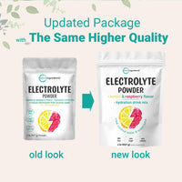 Thumbnail for Micro Ingredients Electrolyte Powder, 2 lbs (139 Servings) | Lemon Raspberry Flavor | High Potassium (1,000mg) + Coconut Water & Real Lemon Juice | No Sugar, Keto Friendly | Non-GMO