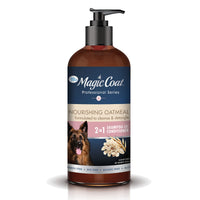 Thumbnail for Four Paws Magic Coat Professional Series Nourishing Oatmeal 2-in-1 Detangling Dog Shampoo and Conditioner, Paraben & Sulfate Free Dog Wash, Almond Vanilla Scent, 16 Ounce