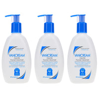 Thumbnail for Vanicream Gentle Facial Cleanser for Sensitive Skin, 8 Oz (Pack of 3), Unscented, 24 Fl Oz