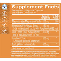 Thumbnail for The Vitamin Shoppe Blood Pressure Support - Cardiovascular Health Formula | Heart-Healthy Nutrients | 60 Capsules | Circulatory