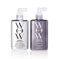 Thumbnail for COLOR WOW Dream Duo for Curly Hair- Switch up your style from curly to straight and back again. Featuring DREAM COAT and DREAM COAT CURLY with advanced frizz control + heat protectants for glossy hair