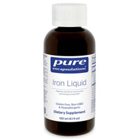 Thumbnail for Pure Encapsulations Iron Liquid | Hypoallergenic Supplement Supports Hemoglobin and Myoglobin Function* | 4.1 fl. oz.
