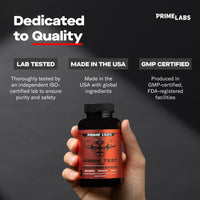 Thumbnail for Prime Labs Prime Test Pro - Testosterone Supplement for Men - Test, Vitality, & Energy Booster - with Ashwagandha, PrimaVie Shilajit Extract, & DIM - 60 Capsules