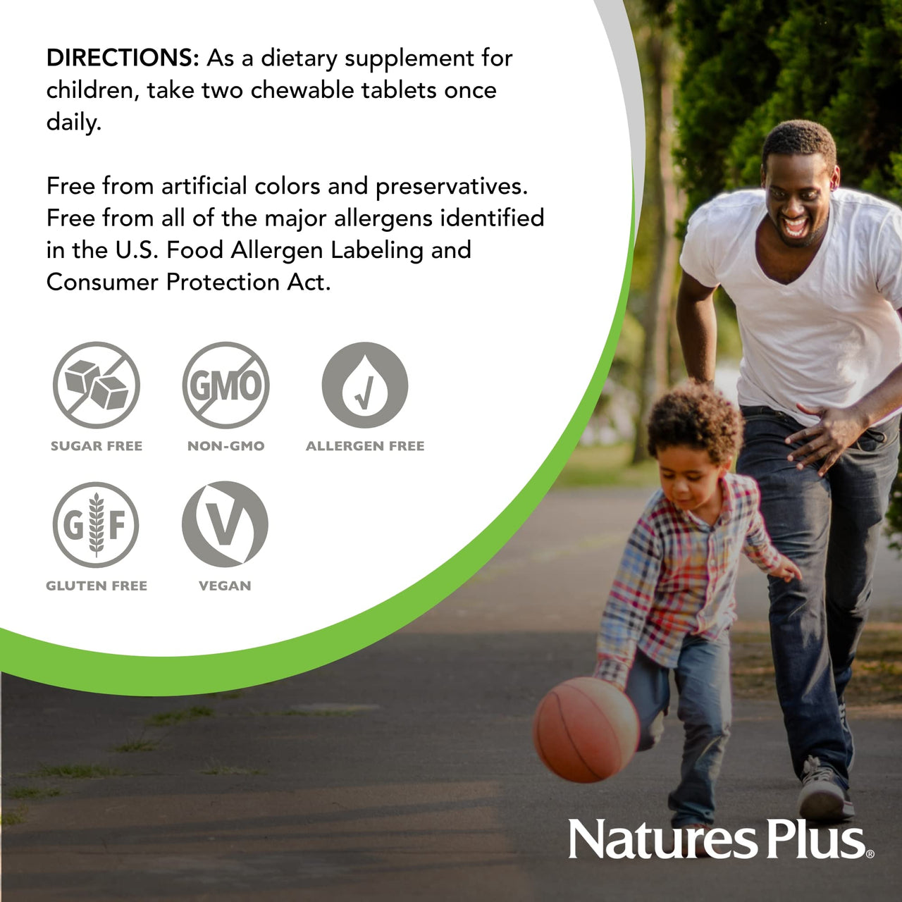 NaturesPlus Animal Parade Source of Life Sugar-Free MagKidz Children's Magnesium Supplement - Natural Cherry Flavor - 90 Count (Pack of 1) - Bone & Muscle Health Support - Gluten-Free