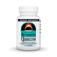 Thumbnail for Source Naturals Activated Quercetin, Bioflavanoid Complex, for Seasonal & Immune Support* - 50 Capsules