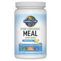 Thumbnail for Garden of Life Meal Replacement Shakes, Raw Organic, Vanilla Protein Powder with Plant Based Pea Protein, Sprouts, Greens, Probiotics, Dairy Free 28 Servings