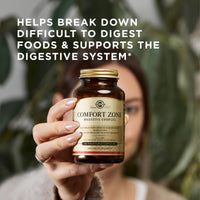 Thumbnail for Solgar Comfort Zone Digestive Complex - 90 Vegetable Capsules - Enzymes to Support the Body’s Natural Digestive Process & Break Down Difficult-to-Digest Foods - Kosher - 90 Servings