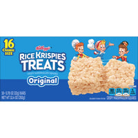 Thumbnail for Rice Krispies Treats Marshmallow Snack Bars, Kids Snacks, Lunch Snacks, Original, 12.4oz Box (16 Bars)