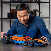 Thumbnail for LEGO 42141 Technic McLaren Formula 1 2022 Replica Race Car Model Building Kit, F1 Motor Sport Set Birthday Gift Idea for Adults, Men, Women, Him, Her, Husband, Collectible Home Decor