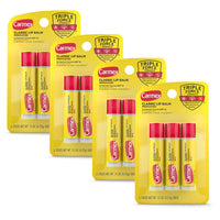 Thumbnail for Carmex Classic Medicated Lip Balm Sticks, Lip Moisturizer for Chapped Lips, 12 Count (4 Packs of 3)