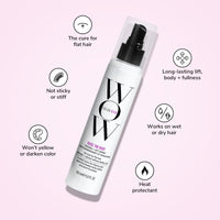 Thumbnail for COLOR WOW Raise the Root Thicken + Lift Spray – All-Day Volume for Fine, Flat Hair without dulling color