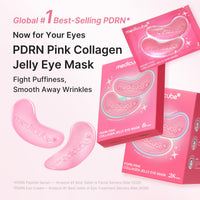Thumbnail for medicube Jelly Eye Mask PDRN Pink Collagen | Hydrogel Eye Patches with PDRN, Collagen, NAD | Refreshing for Puffy, Tired Eyes | Firming for Look of Wrinkles, Fine Lines | Korean Skincare (28 Pairs)