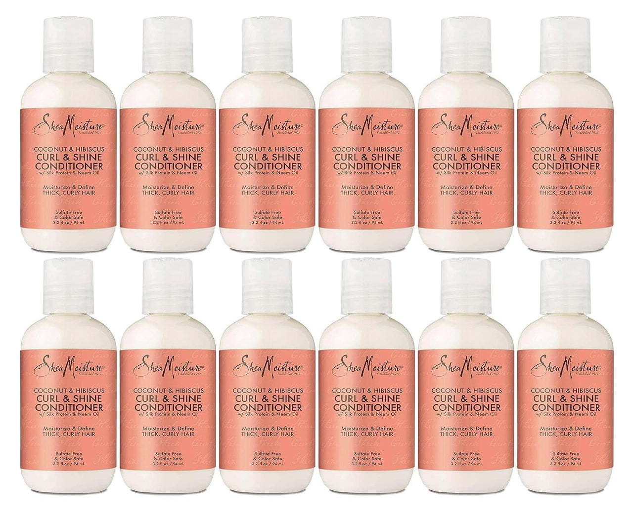Shea Moisture Curl & Shine Conditioner, Coconut & Hibiscus, 3.2 Ounce