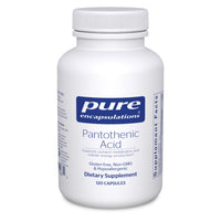 Thumbnail for Pure Encapsulations Pantothenic Acid | Hypoallergenic Supplement Supports Cellular Energy Production, Adrenal and Cardiovascular Health* | 120 Capsules