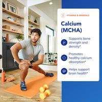 Thumbnail for Pure Encapsulations Calcium MCHA | Hypoallergenic Supplement to Support Bones* | 180 Capsules