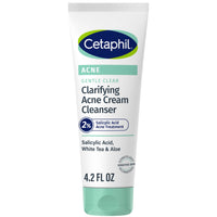 Thumbnail for Cetaphil Acne Face Wash, Gentle Clear Clarifying Acne Cream Cleanser with 2% Salicylic Acid, Deep Cleans & Treats Acne Prone Skin, Skin Care for Sensitive Skin, 4.2oz
