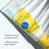 Thumbnail for Bliss Block Star SPF 30 Daily Tinted Sunscreen with Zinc Oxide, Sunscreen & Makeup Primer- All Skin Tones - 100% Mineral Broad Spectrum Sunscreen with Titanium Dioxide & Antioxidant Blend,- 1.4 fl oz.