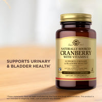 Thumbnail for Solgar Cranberry with Vitamin C - 60 Vegetable Capsules - Supports Urinary & Bladder Health - Non-GMO, Vegan, Kosher, Gluten Free - 60 Servings