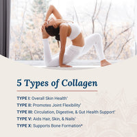Thumbnail for Live Conscious Beyond Collagen Multi Collagen Powder for Women w/Types I, II, III, V & X - Keto Friendly, Hydrolyzed Collagen Peptides Powder Blend w/Biotin & Vitamin C 41 Servings