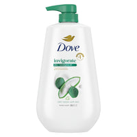 Thumbnail for Dove Body Wash with Pump Invigorate Aloe & Eucalyptus For 24hr Lotion-Soft Skin Moisturizing Skin Cleanser with No Sulfates No Parabens 30.6 Oz