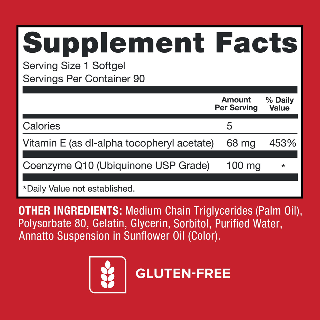 Qunol Ultra CoQ10 100mg Softgels- 3x Better Absorption, Antioxidant for Heart Health & Energy Production, Coenzyme Q10 Vitamins and Supplements, 3 Month Supply, 90 Count